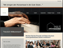 Tablet Screenshot of hauskonzerte.ch